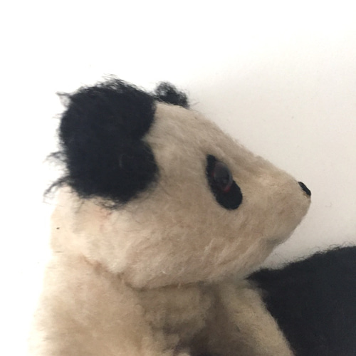 アンティークパンダのぬいぐるみ パンダパペット テディベア ギフト