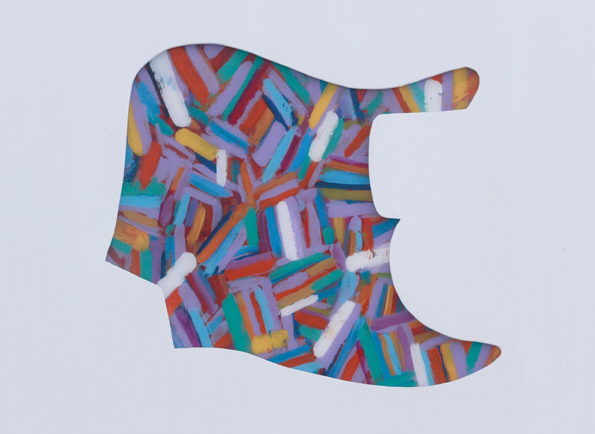 jazz bass/telecaster guitar 用ピックガード未加工板 JJP 01