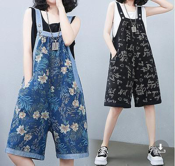 大きいサイズ　レディース　オーバーオール　サロペット　パンツ　ショート 大きいサイズ レディース オーバーオール サロペット パンツ