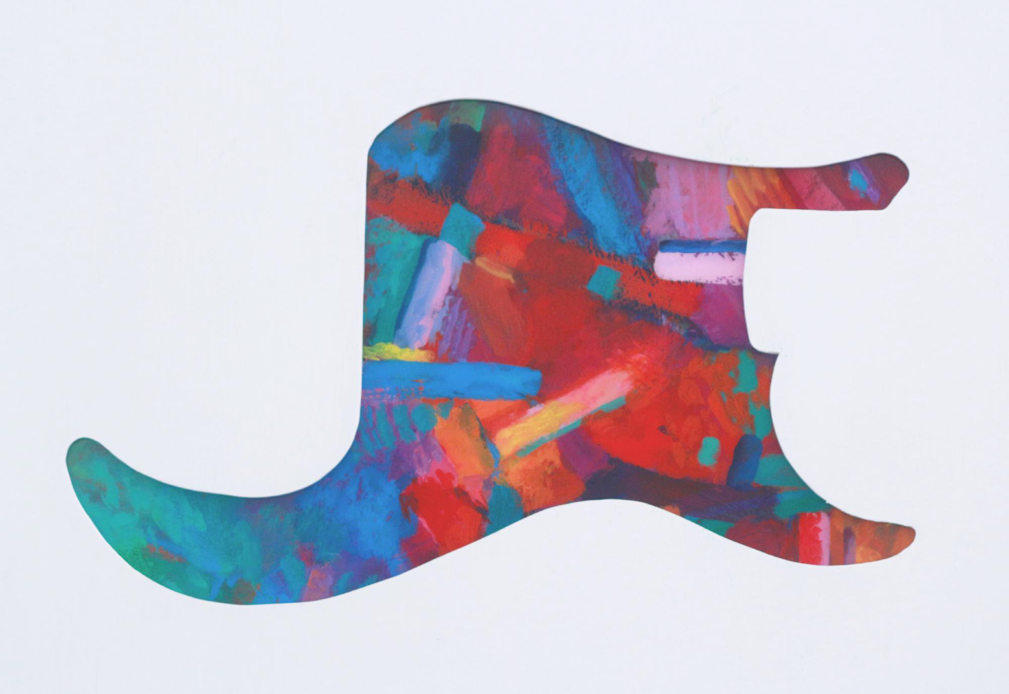 precision bass/stratocaster guitar 用ピックガード未加工板　PVAR 01