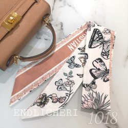 【SALE 】リボンスカーフ　バッグスカーフ　バッグチャーム25枚×2 楽天市場】バッグスカーフ スカーフ ストール バッグ リボン