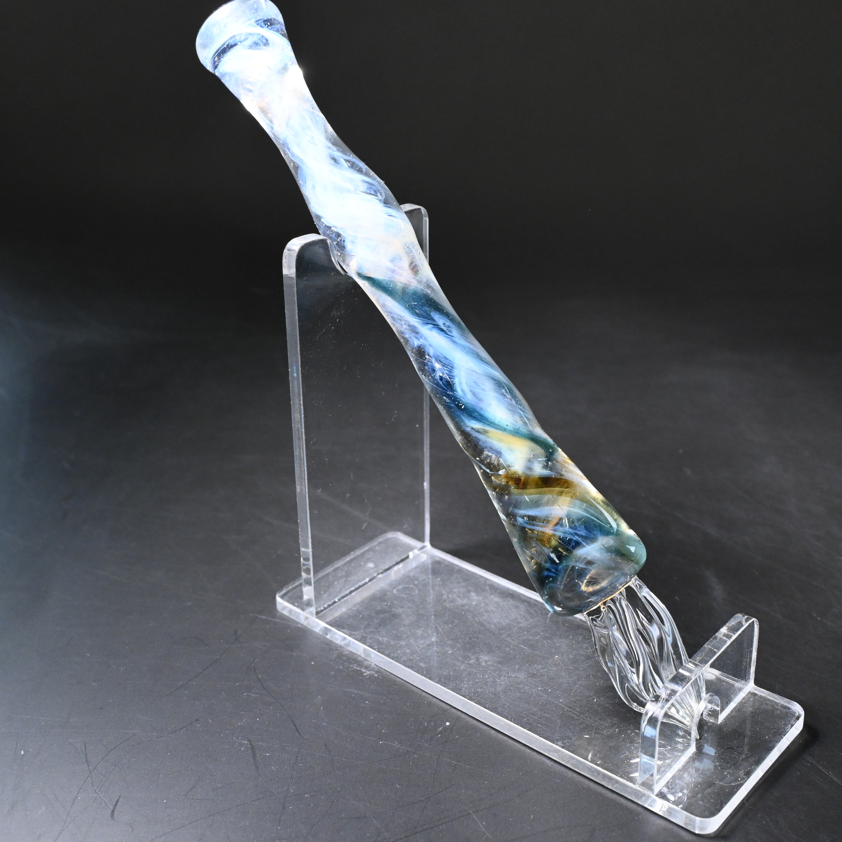 ガラスペンno17 青と黄色 5,950円