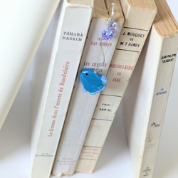 マンボウのブックマーク　栞　マンボウ　海　マンボー　ブックマーカー　読書　本　手帳　帯飾り　スケジュール帳　贈り物 6枚目の画像