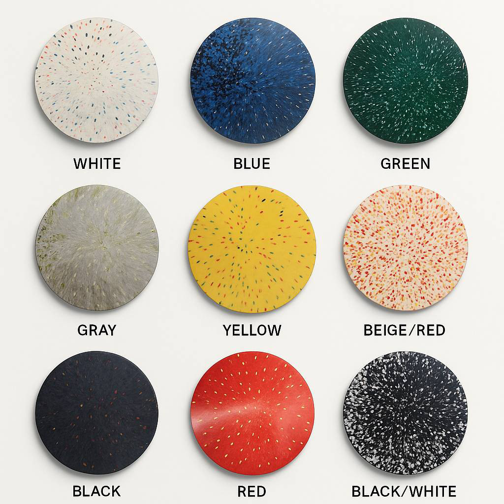 【フルオーダー】廃プラスチックのスツール｜アップサイクル家具｜SDGsインテリア｜座面・フルオーダー｜直径約30cm 22,275円