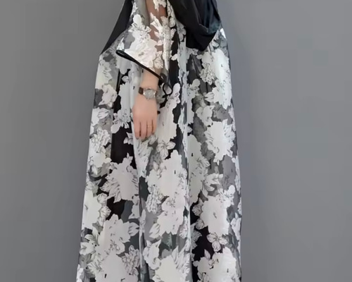 UV対策もお洒落も叶う花柄シースルー羽織｜大人のためのレースロング