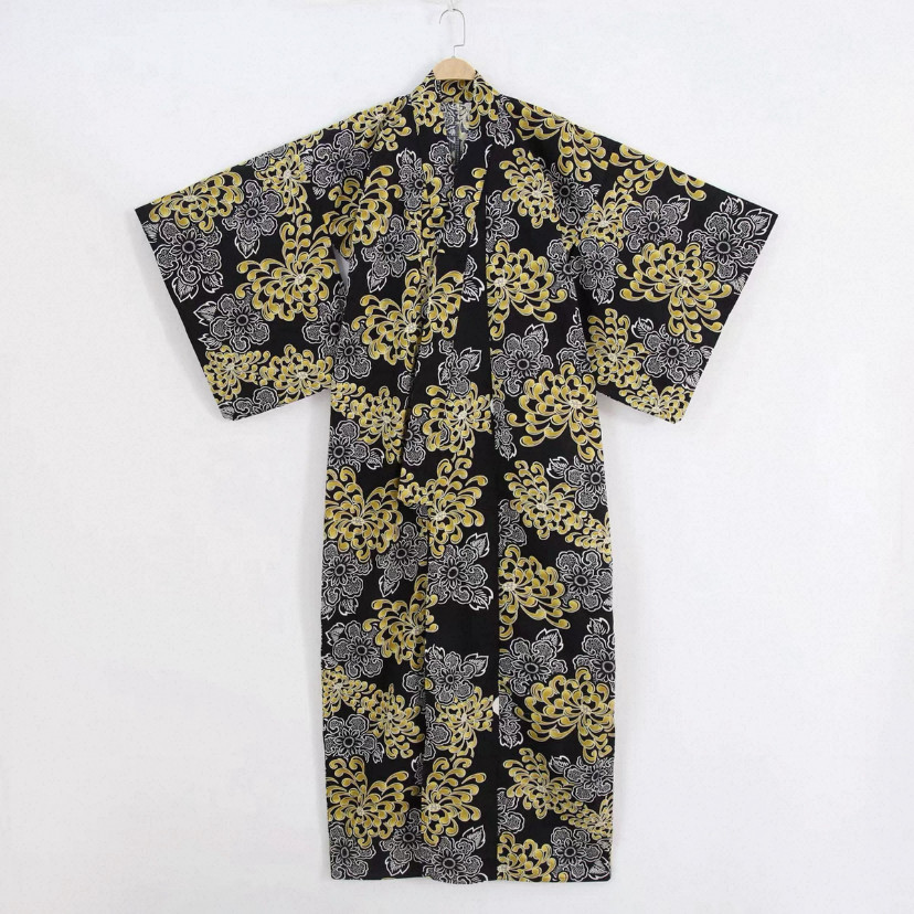 菊花、浴衣、浴衣ワンピース、夏着物、夏祭り、片身代わり浴衣、夏限定