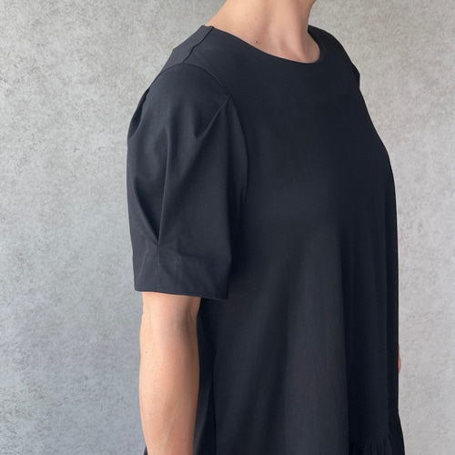 ❤️25新作 新品♡ SelfPortrait 黒半袖ミニワンピース♡　C70 Self-Portrait (セルフポートレート) レディース | NET-A-PORTER