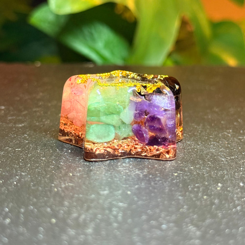 fairy光波動 オルゴナイト 星の祝福 ① 叡智と目覚めの光　大きなお星さま fairy光波動 オルゴナイト 小さなお星様 星の祝福 ① 守りと