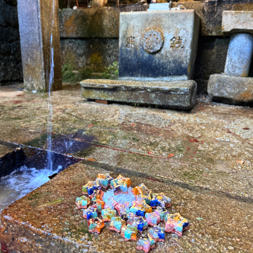 fairy光波動 オルゴナイト 小さなお星様 星の祝福 ② 情熱と活力