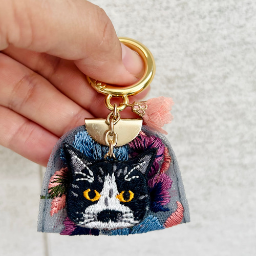 ☆トラ柄・猫柄・着物・レース・リボン・キーホルダー☆ 71rIPFE6LuL._AC_UF350,