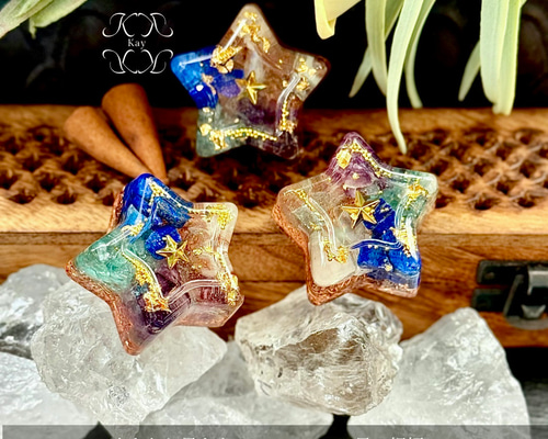 fairy光波動 オルゴナイト 小さなお星様 星の祝福 ④ 叡智と直感