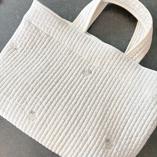 数量限定！ヌビバッグ nubi トートバッグ イブルバッグ 刺繍ヌビ 刺繍