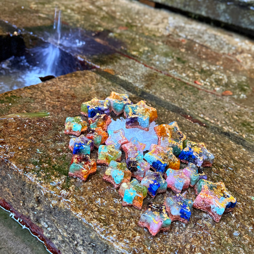 fairy光波動 オルゴナイト 小さなお星様 星の祝福 ⑤ 豊かさと