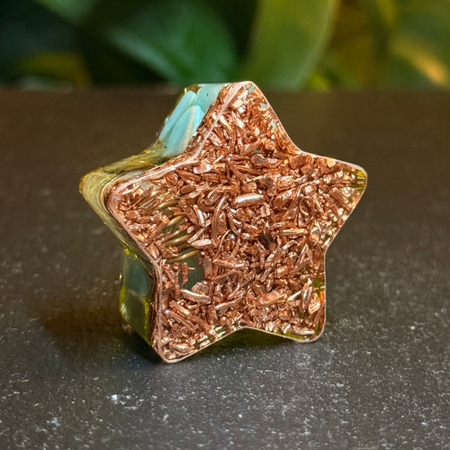 fairy光波動 オルゴナイト 小さなお星様 星の祝福 ⑤ 豊かさと