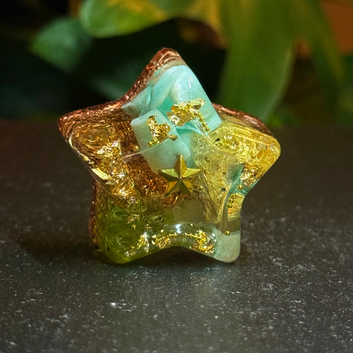 fairy光波動 オルゴナイト 星の祝福 ① 叡智と目覚めの光　大きなお星さま fairy光波動 オルゴナイト 星の祝福 ① 叡智と目覚めの光 大きな