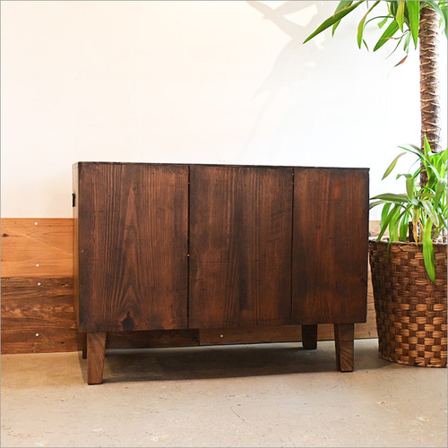 1点物 アンティーク 和箪笥 チェスト 時代箪笥 リメイク品 ケヤキ材