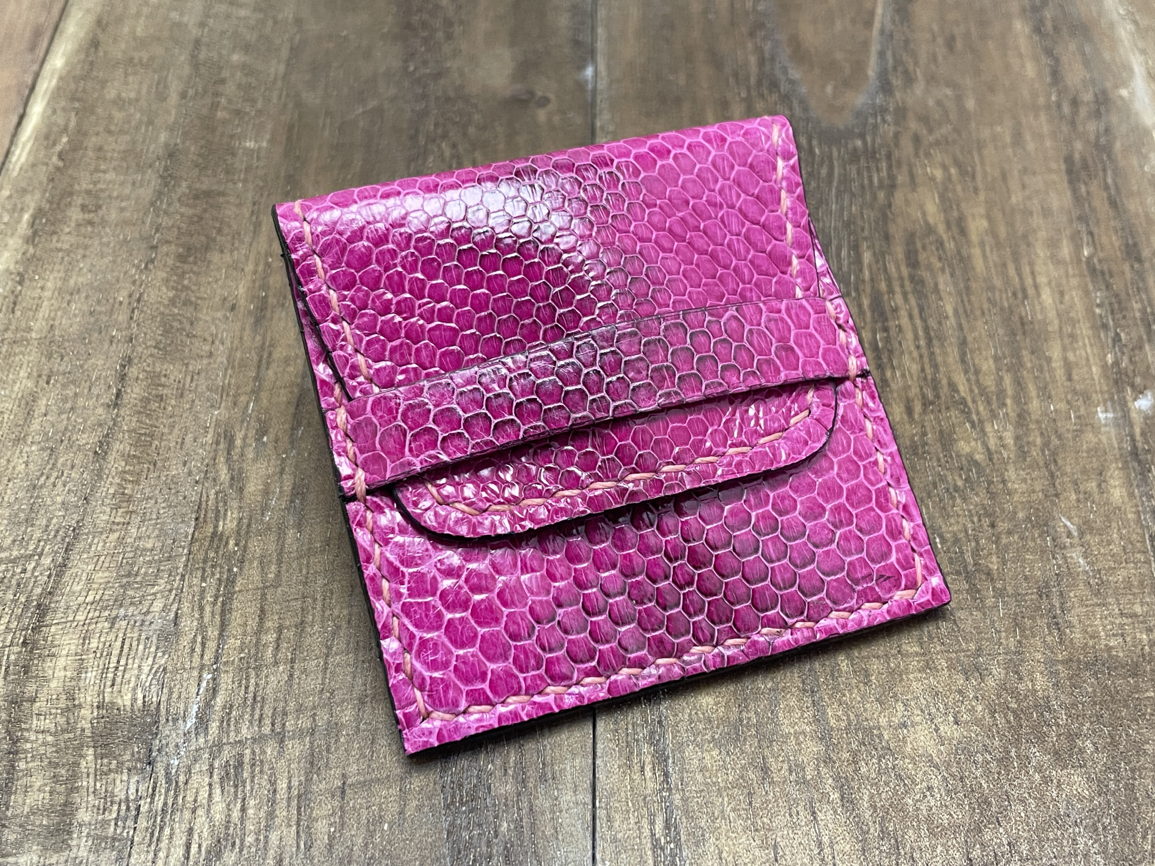 ウミヘビのポケット型コンドームケース