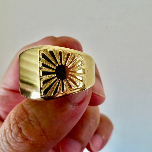 K18 18金 リング 指輪 11号 3.52g デザイン リング 18金 ゴールド 11号」