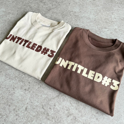 新色♪シンプルで使いやすい♪大人のロゴTシャツ「♯untitled3」くすみカラー 12枚目の画像
