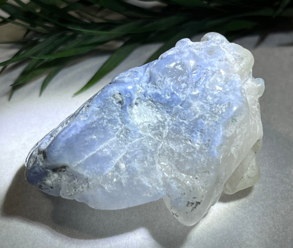 思慮の石 デュモルチェライト インクォーツ 原石 ラフストーン 思慮の