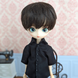 106※ブライスアウトフィット※1/6ドール※冬服※青のあったかポンチョ 106※ブライスアウトフィット※1/6ドール※冬服※青のあったかポンチョ