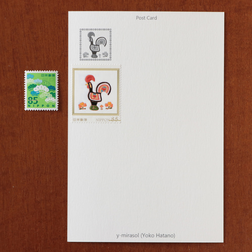 日本の夏（花火） 85円 切手1枚【7月の切手】 レターセット y-mirasol