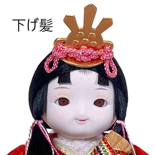 minicola rico夢乃（ゆめの）木目込み雛人形 colocoloケース飾り