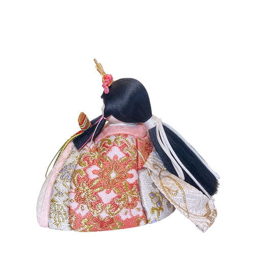minicola rico夢乃（ゆめの）木目込み雛人形 colocoloケース飾り