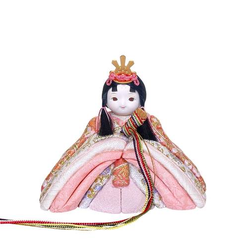 木目込人形　雛人形✧夢雛✧ minicola rico夢乃（ゆめの）木目込み雛人形 colocoloケース飾り
