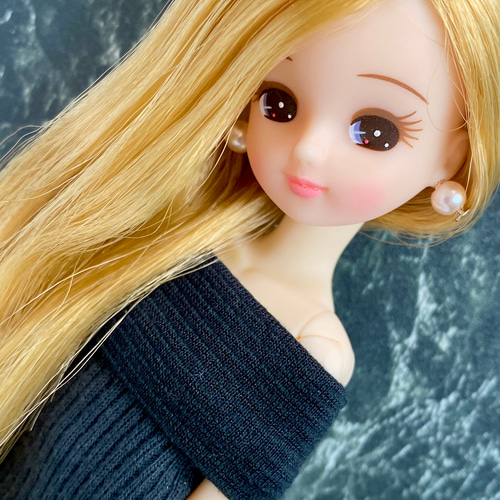 リカちゃんピアス❁⃘*.゜ C］リカちゃん アクセサリー リカちゃん ピアス ポピーパーカー FR