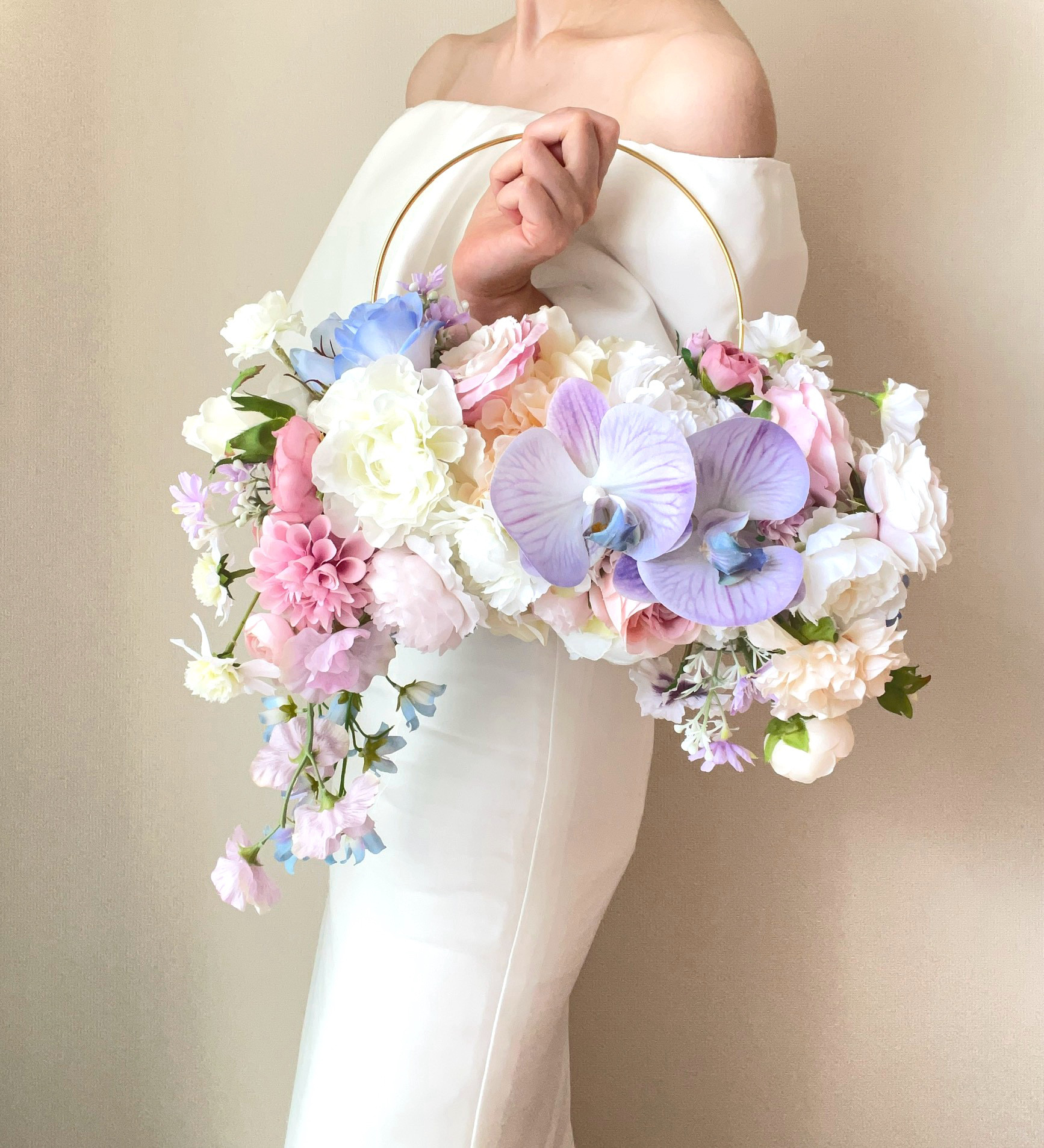 高級造花ブーケ　アーティフィシャルフラワー アーティフィシャルフラワー（高品質造花）ブーケ リゾート