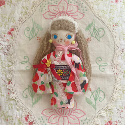 ほのぼのドールほのちゃん ミナペルホネン ドールチャーム 布