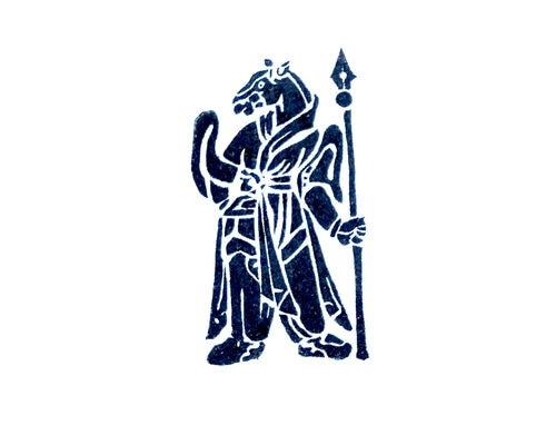 消しゴムハンコ☆馬☆十二支☆獣頭人身☆キトラ古墳 はんこ・スタンプ