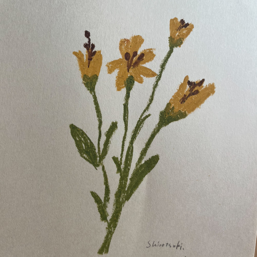 黄色 イエロー インテリア 花の絵 花柄 アート 絵画 原画 母の日 黄色 イエロー インテリア 花の絵 花柄 アート 絵画 原画 母の日 黄色