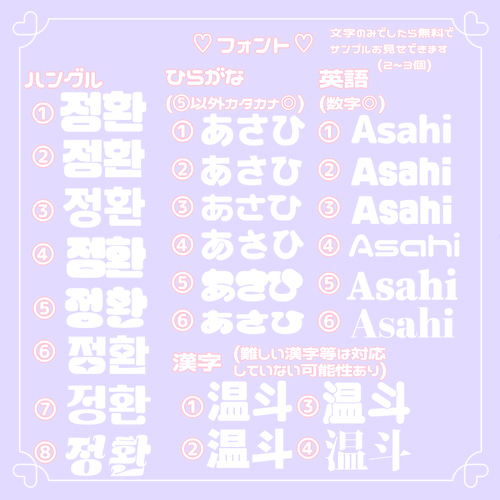 ネームボード オーダー パステルカラー 応援ボード KPOP その他雑貨