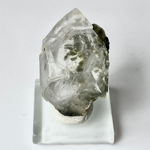水草 涼 エピドートinクォーツ ⑥ 緑簾石入り水晶 Epidote in Quartz