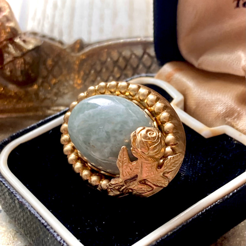 ✤薔薇の帯留め/本翡翠✤ 帯留め Marenka 通販 19557549｜Creema(クリーマ)