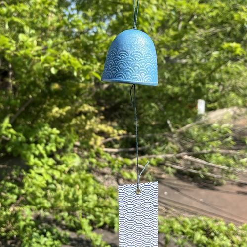風鈴 青海波 風鈴 水沢鋳物工業協同組合 通販 19558033｜Creema(クリーマ)