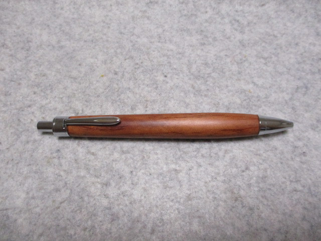 鳳凰木　火焔樹　椿油仕上げ　木軸ボールペン(シャープペンシル)　希少材