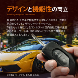 ランボルギーニ ガヤルド ムルシエラゴ スマートキーケース 【lambo-e】 2枚目の画像