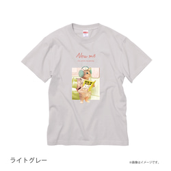 「NEW ME 明日は誰かに笑えるかな」安心のクオリティ/定番コットンTシャツ/送料無料 5枚目の画像