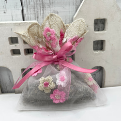 犬の刺繍入りラベンダーサシェ 0_2796e4c35b2536ec75215eeed243