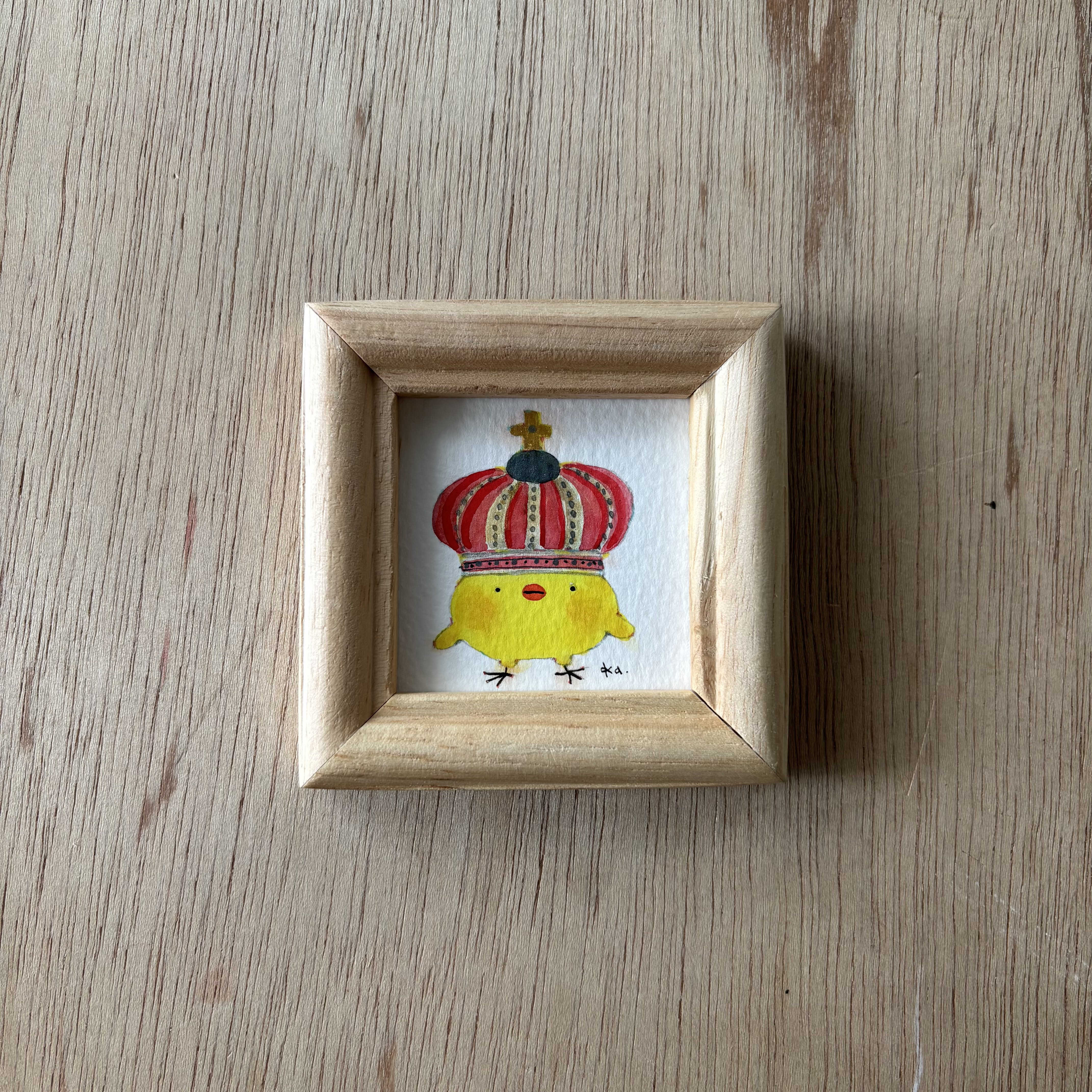 「王冠を君に」ミニ額　キラキラ原画