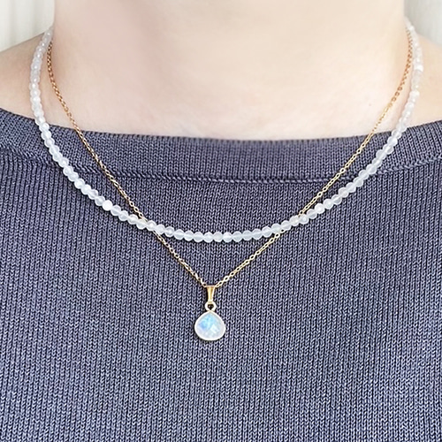 選べるセット!/送料無料】天然石のネックレスセット カラーオーダー