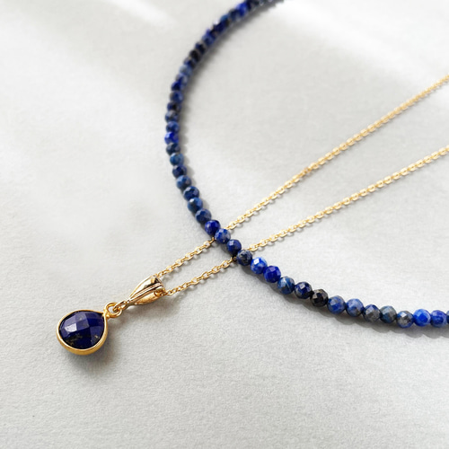 選べるセット!/送料無料】天然石のネックレスセット カラーオーダー