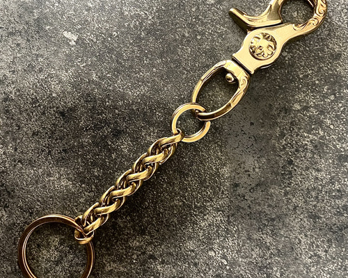 CALEE キーホルダー 真鍮　キーチェーンセットnatsuosaru1023様 CALEE キャリー イーグル コンチョ キーチェーン BRASS 16SS