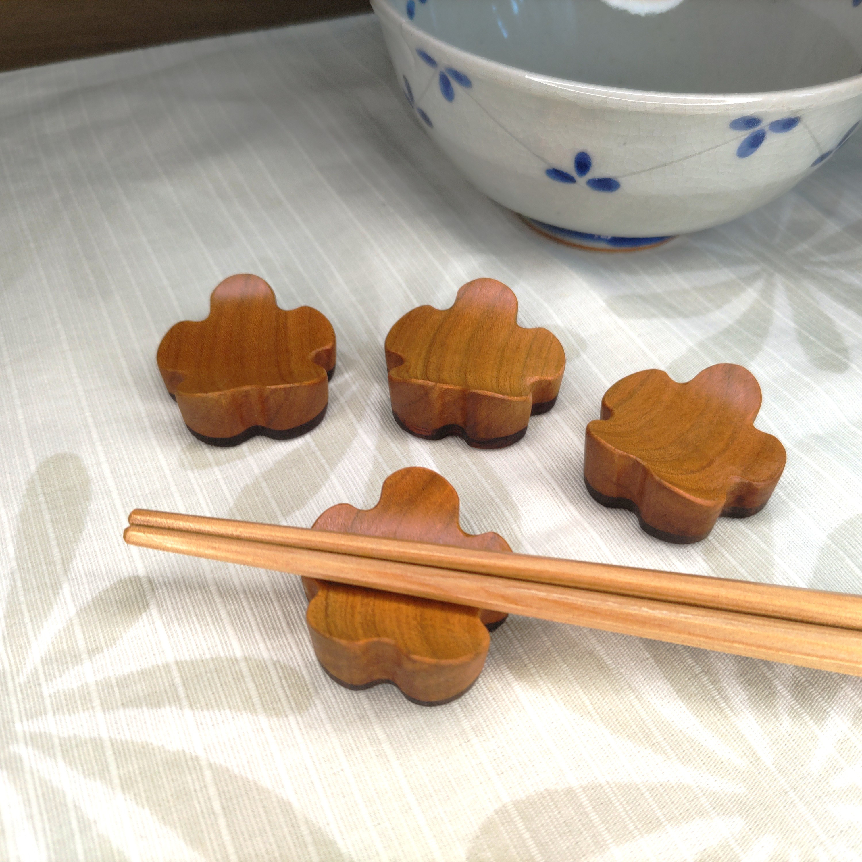 梅の花形箸置き 4個セット C_No.6 箸・箸置き SUGA56 通販