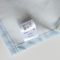 【即納】麻の葉柄のベビー袴　70-80 お食い初め/初節句 5枚目の画像