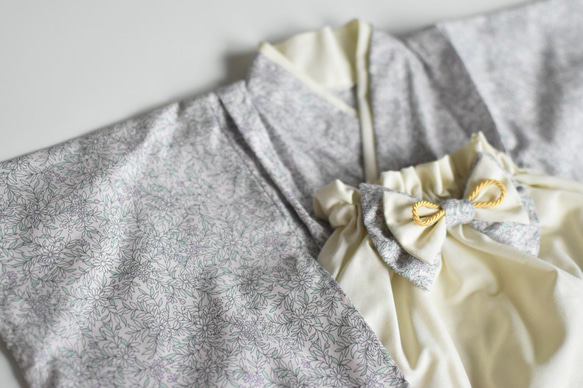 【即納】ベビー袴　70-80 お食い初め/初節句 2枚目の画像