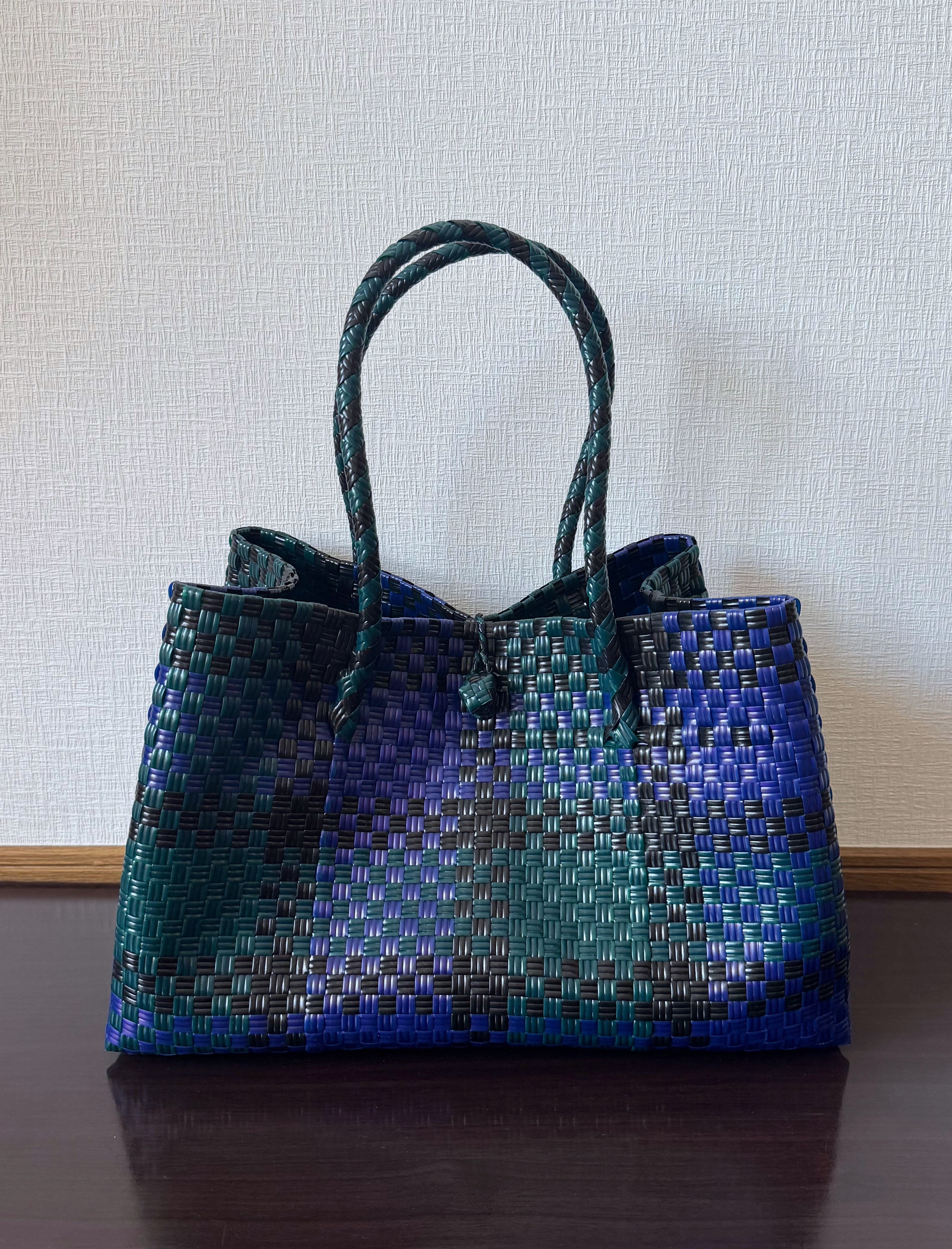 まるごと洗えるバッグ　プラカゴ　大容量　トートバッグ　メルカド　パサールバッグ　XLサイズ